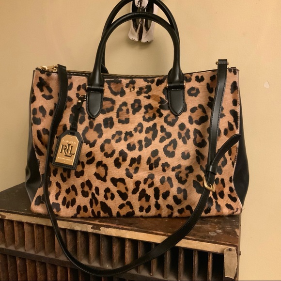 ralph lauren calf hair bag